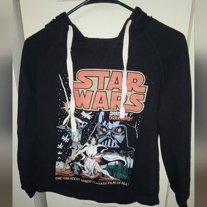 Star Wars comic sweater with hood